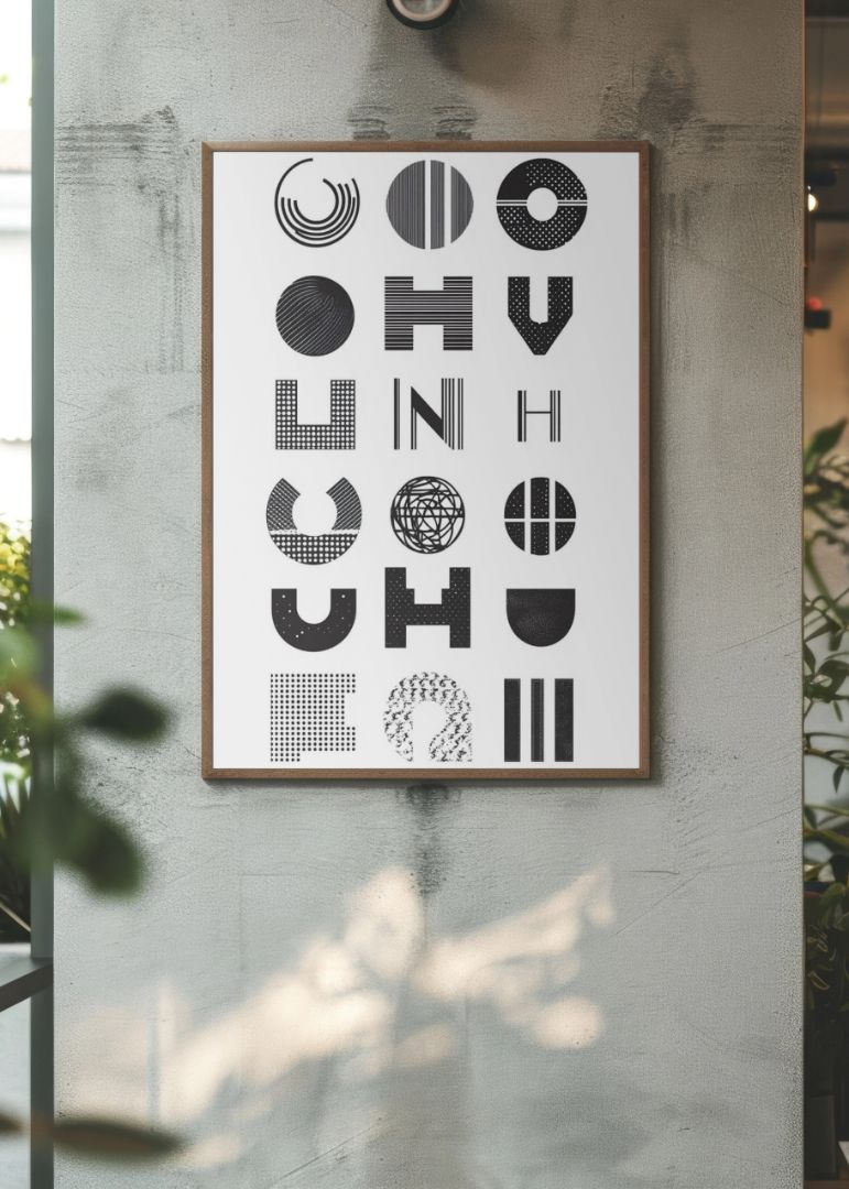 Geometriske bogstaver