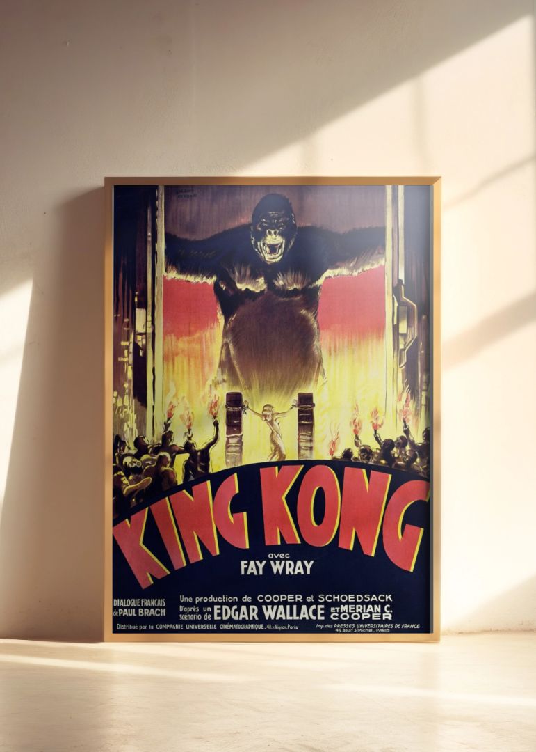 King Kong French Movie Poster (1933)