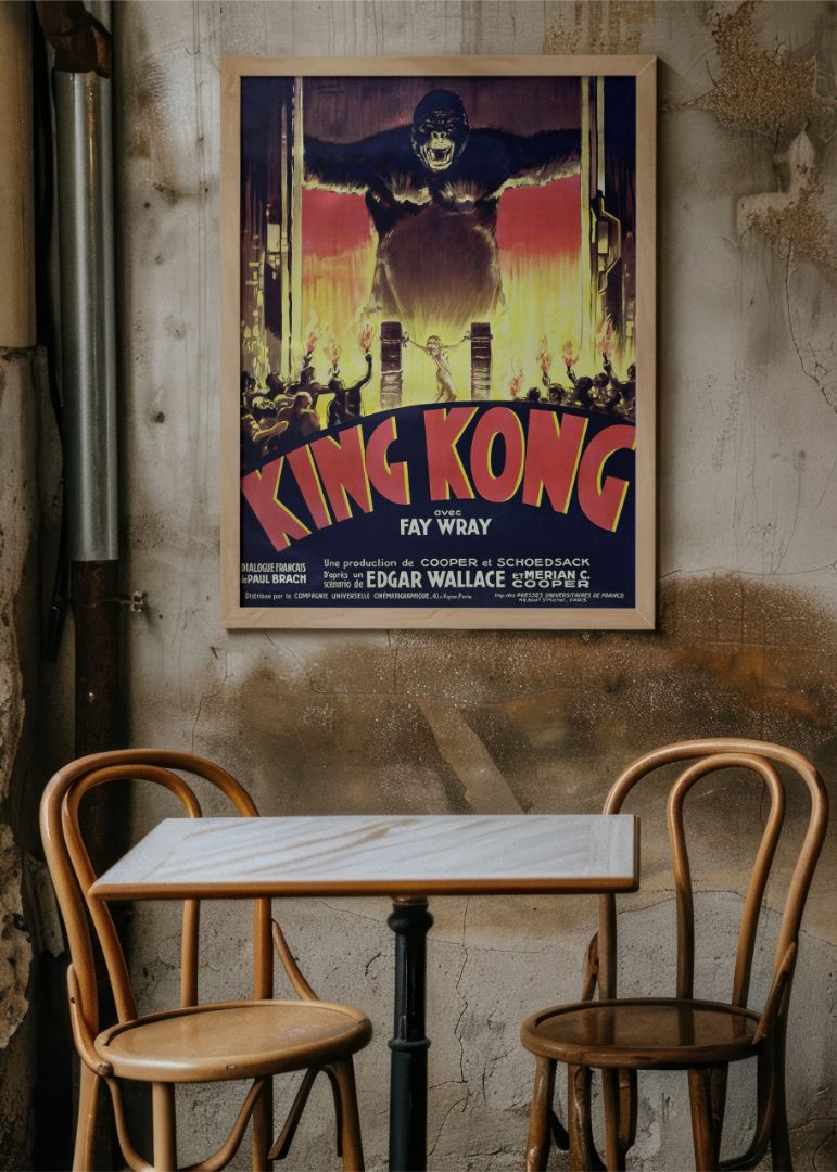 King Kong French Movie Poster (1933)
