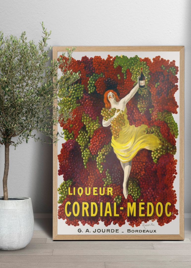 Liquer Cordial-Médoc, G. A. Jourde - Bordeaux