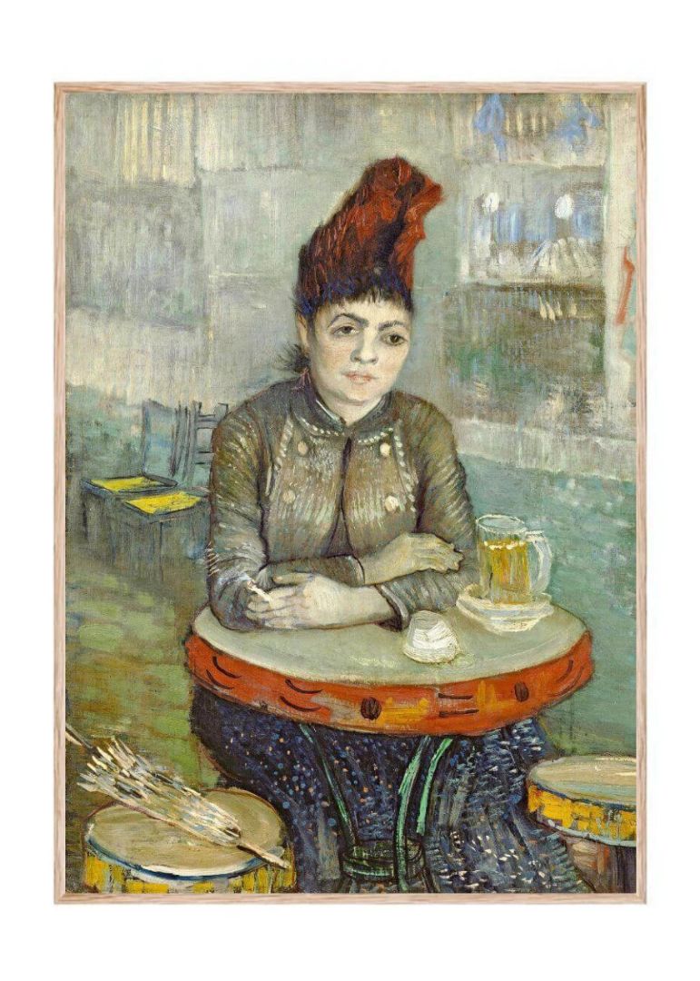 Agostina Segatori Sitting in the Café du Tambourin (1887–1888)