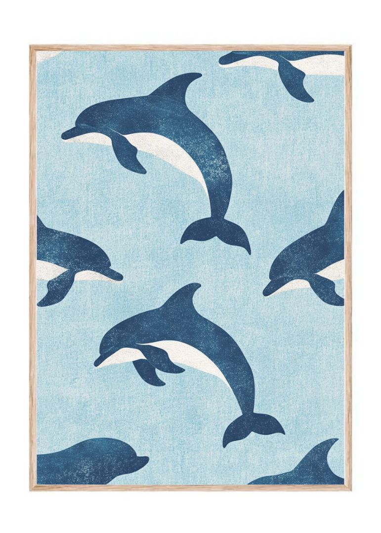 Delfinmønster