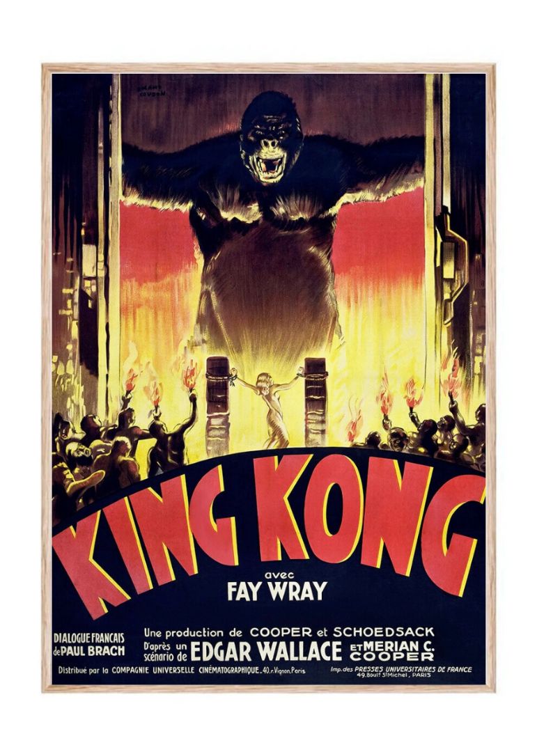 King Kong French Movie Poster (1933)