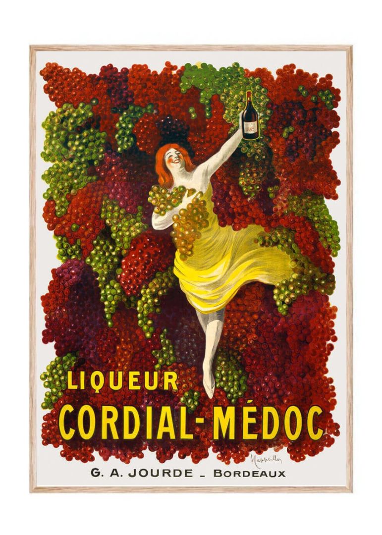 Liquer Cordial-Médoc, G. A. Jourde - Bordeaux