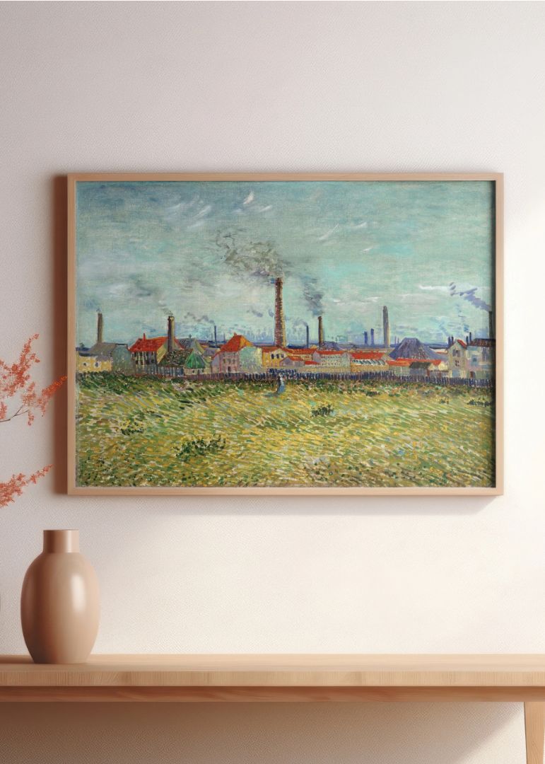 Factories at Clichy (1887)