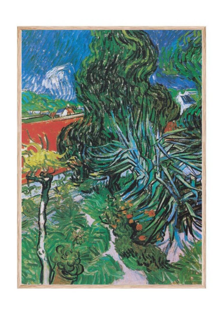 Doctor Gachet's Garden in Auvers (1890)