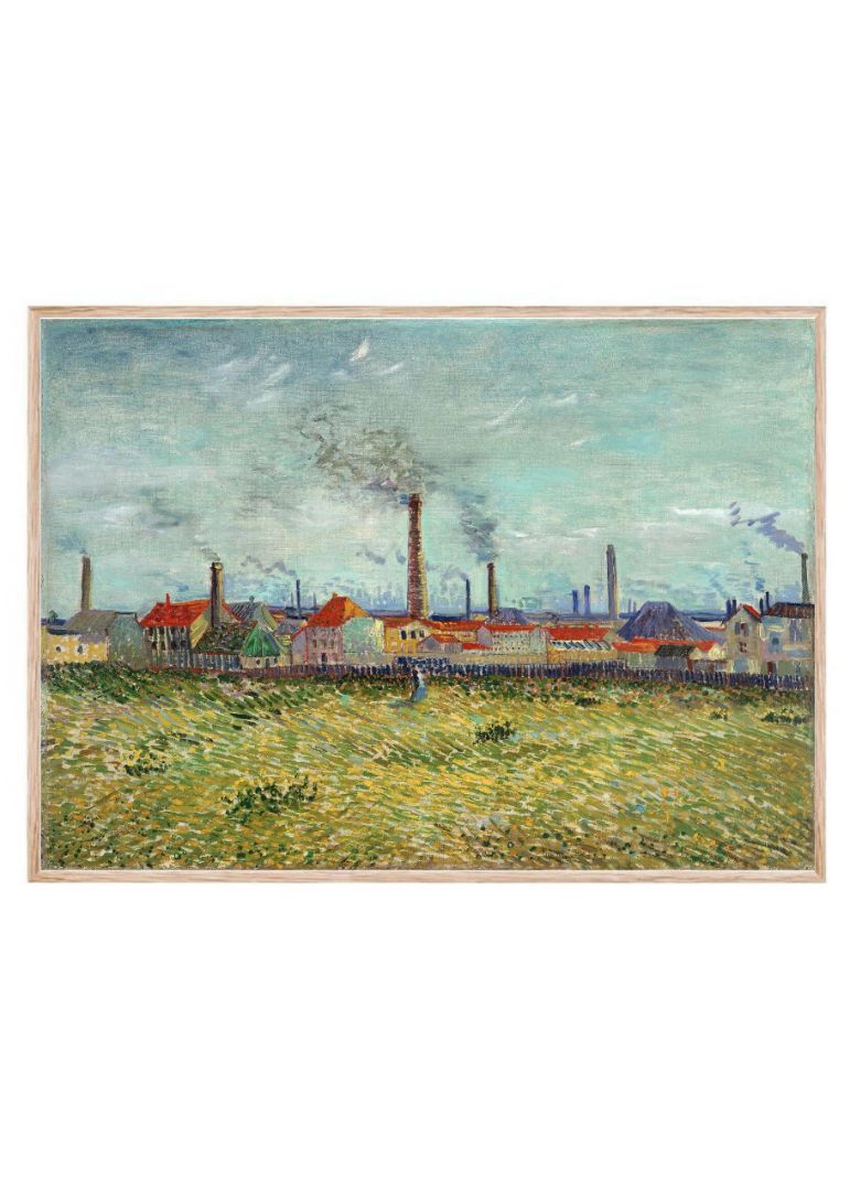 Factories at Clichy (1887)
