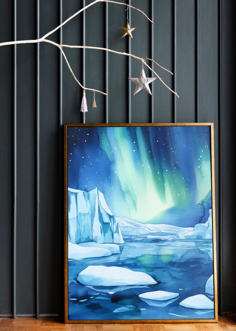 Freezing Northern Lights
