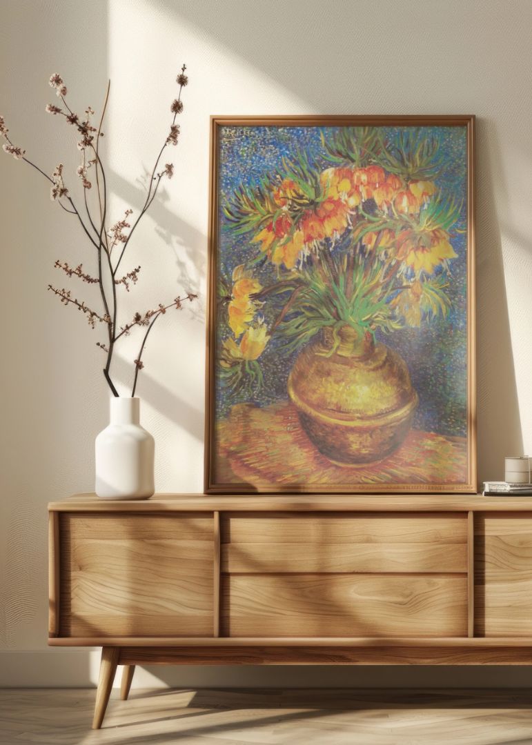 Imperial Fritillaries in a Copper Vase (1887)