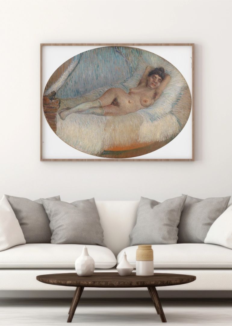Reclining Nude (Femme nue étendue sur un lit)