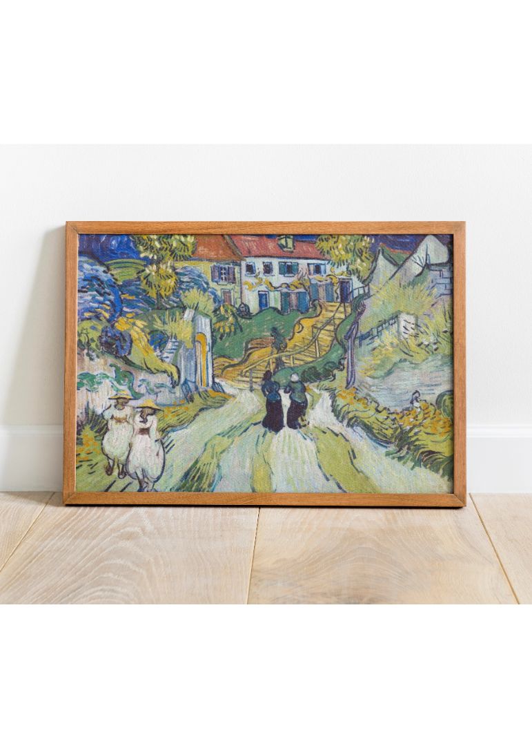 Stairway at Auvers (1890)
