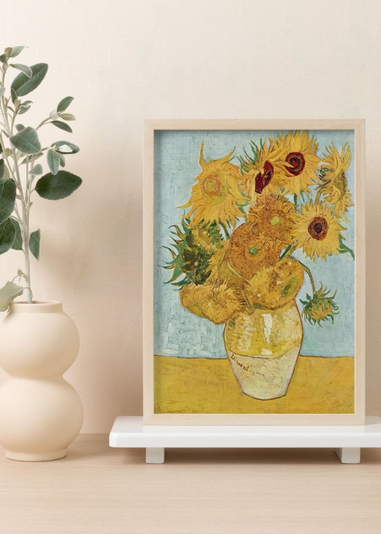 Vase with Twelve Sunflowers III (1888–1889)