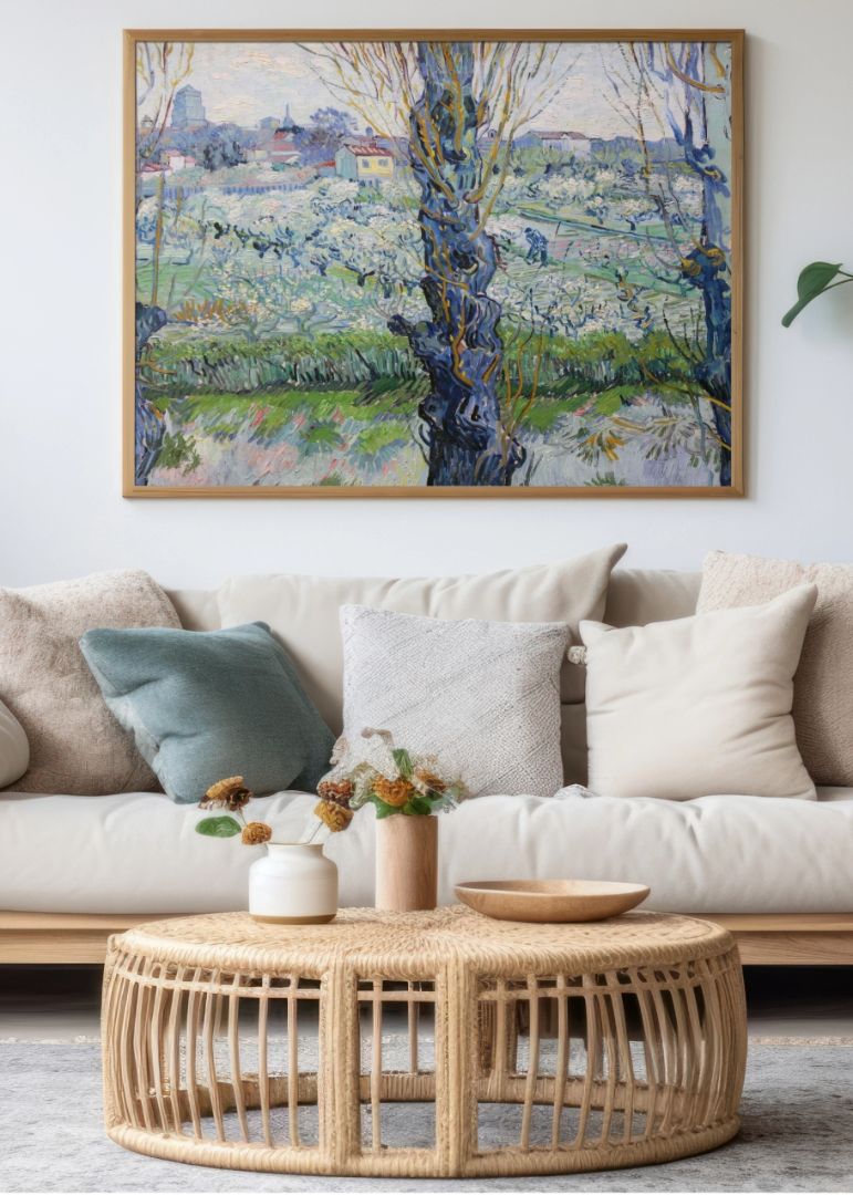 Botanisk Kunst Billedvæg