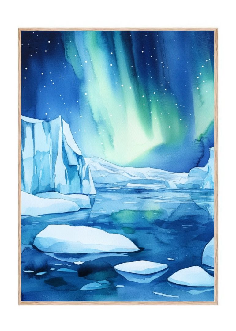 Freezing Northern Lights