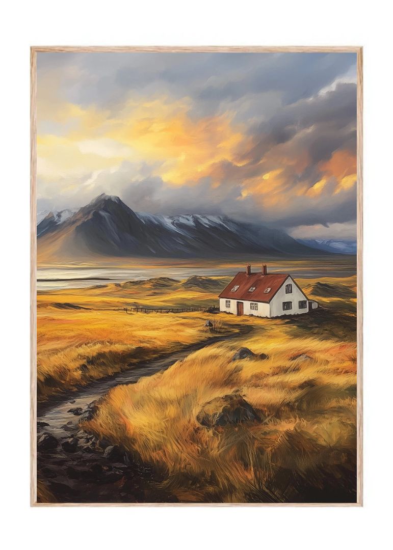 Hytte på Island