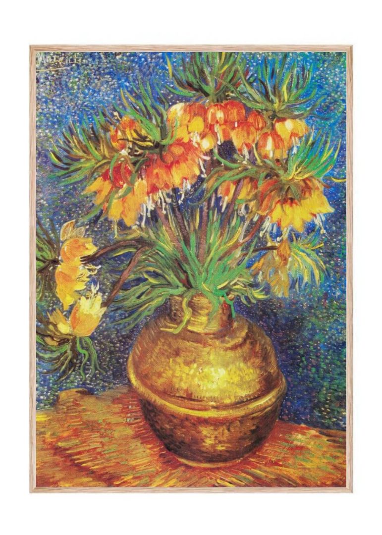 Imperial Fritillaries in a Copper Vase (1887)