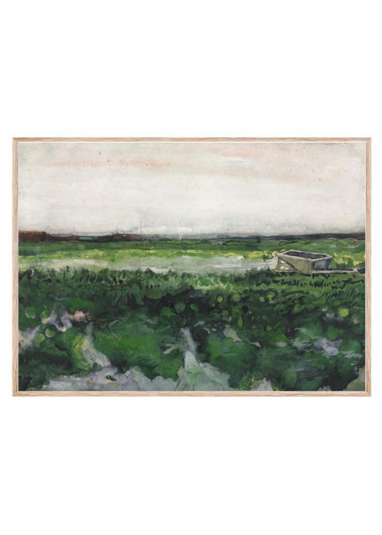 Landscape with Wheelbarrow (1883)
