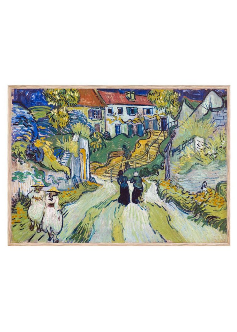 Stairway at Auvers (1890)