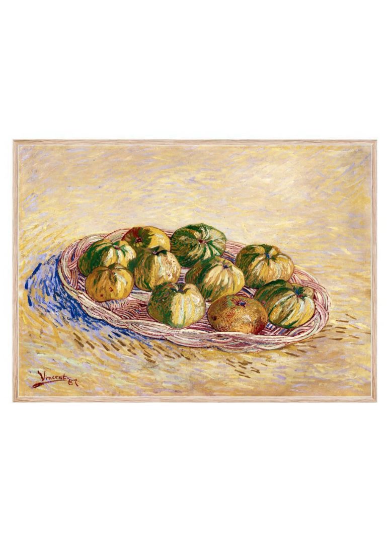 Still Life, Basket of Apples (1887)
