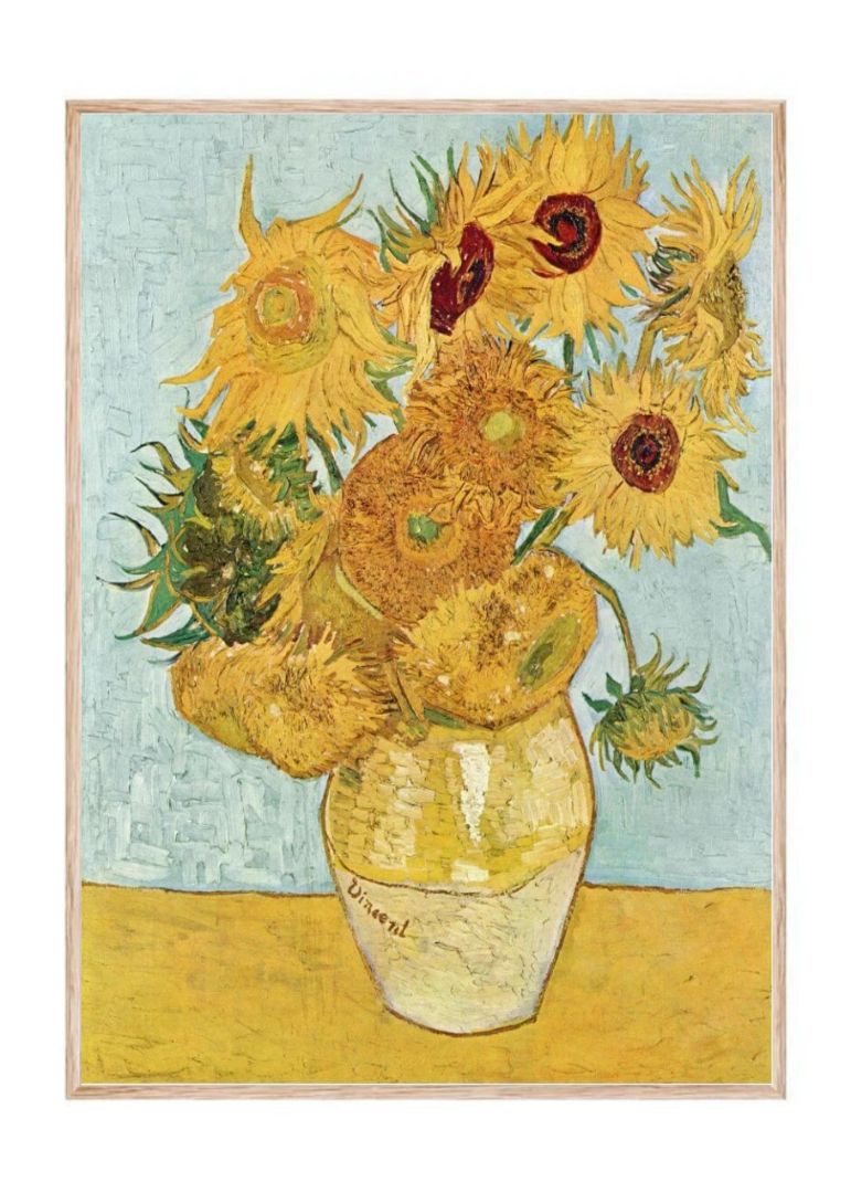 Vase with Twelve Sunflowers III (1888–1889)