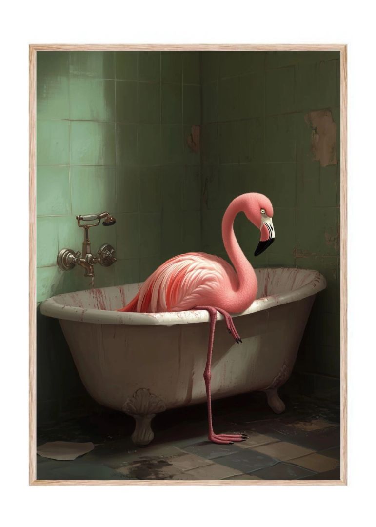 Den Beskidte Flamingo