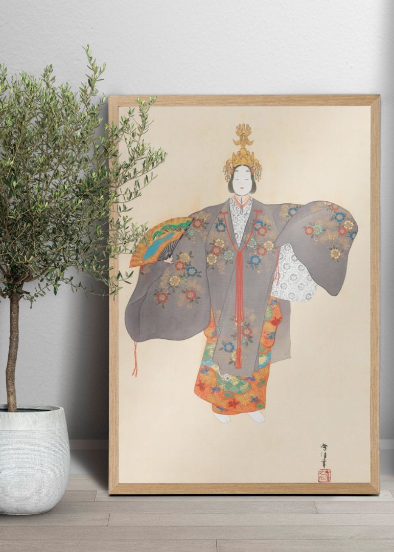 Noh Scen - Hagoromo (1920-1930)