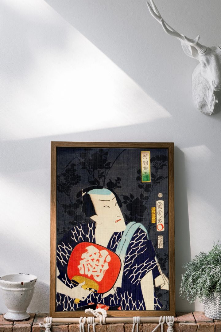 Portraits of an Actor by Toyohara Kunichika