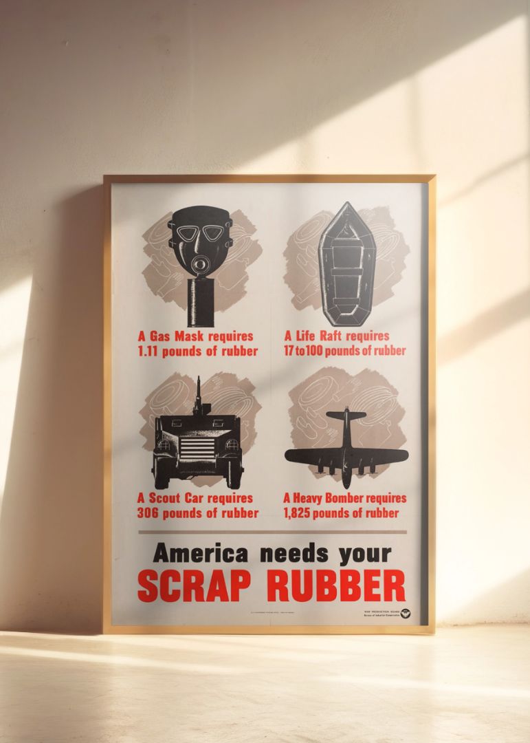 America Needs Your Scrap Rubber