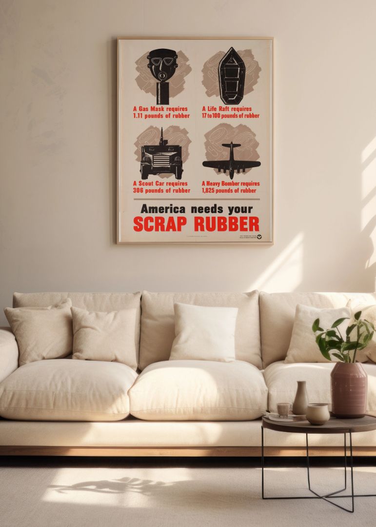 America Needs Your Scrap Rubber