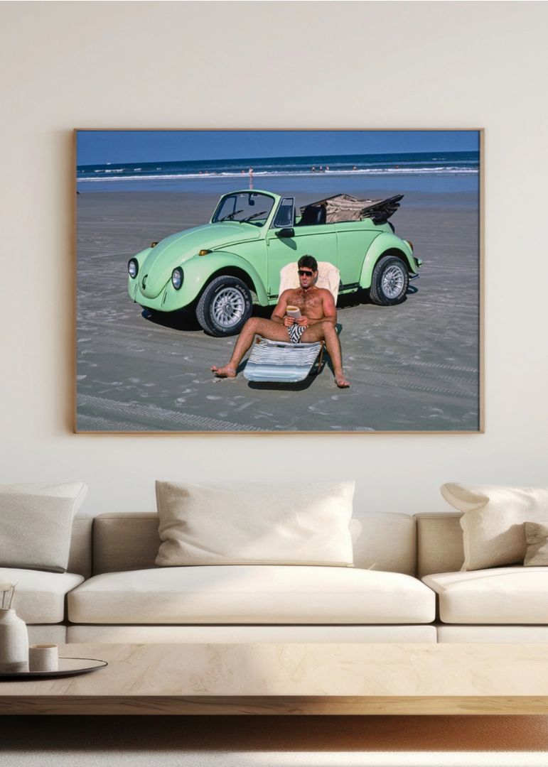 Sunbather, Daytona Beach, Florida