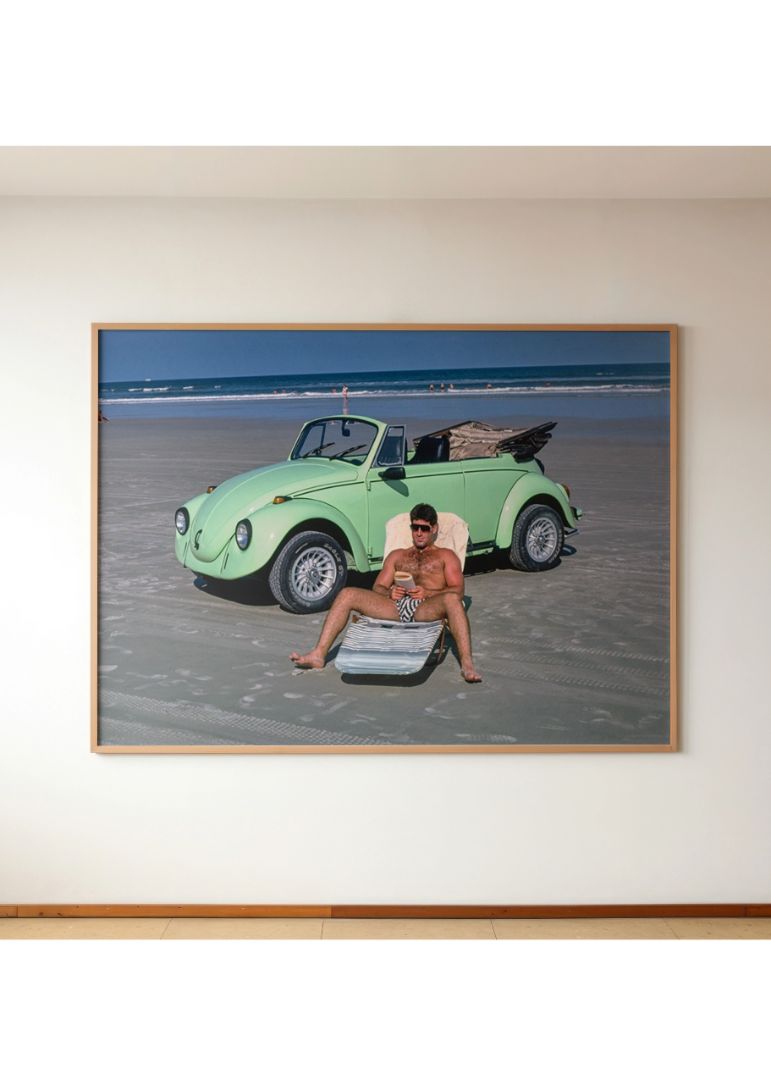 Sunbather, Daytona Beach, Florida