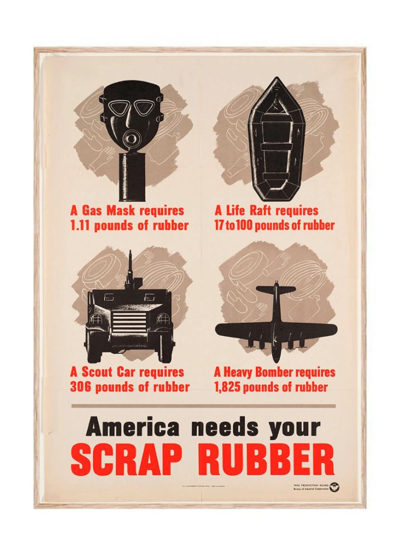 America Needs Your Scrap Rubber