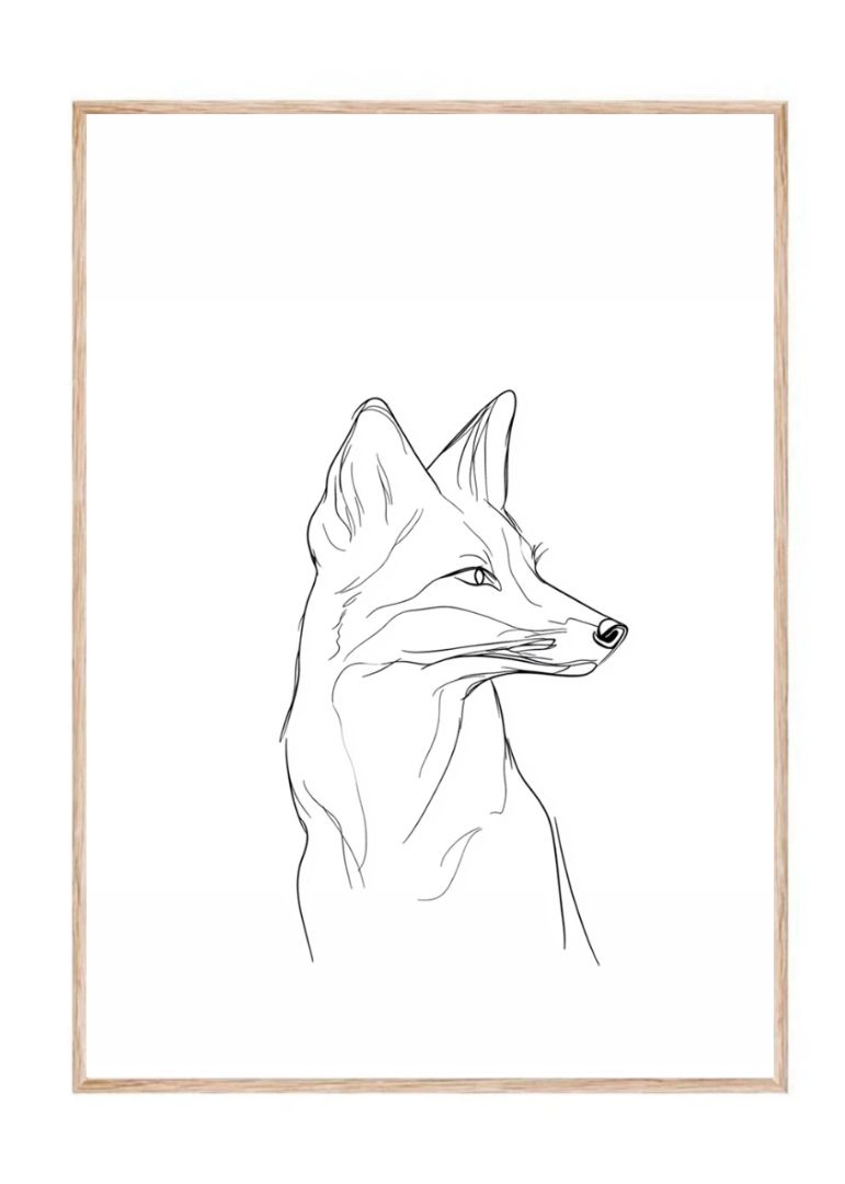 Portræt af Ræv