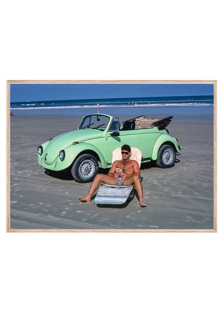 Sunbather, Daytona Beach, Florida