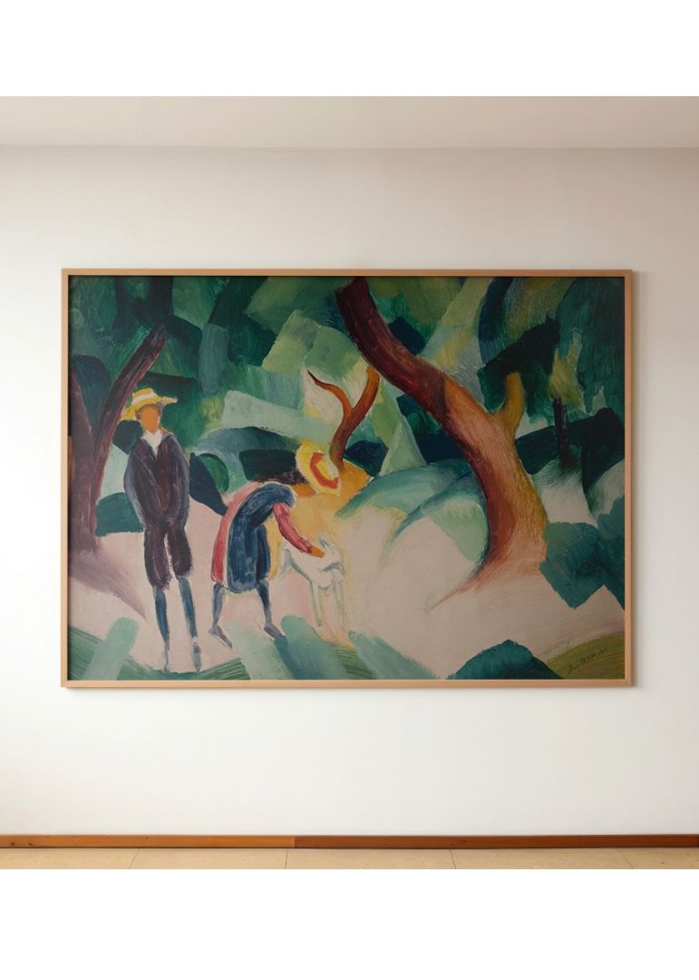 Children with Goat (1913)