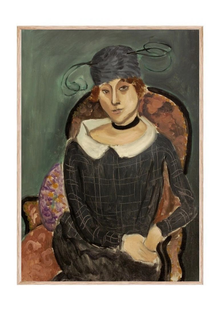 The Ostrich-Feather Hat