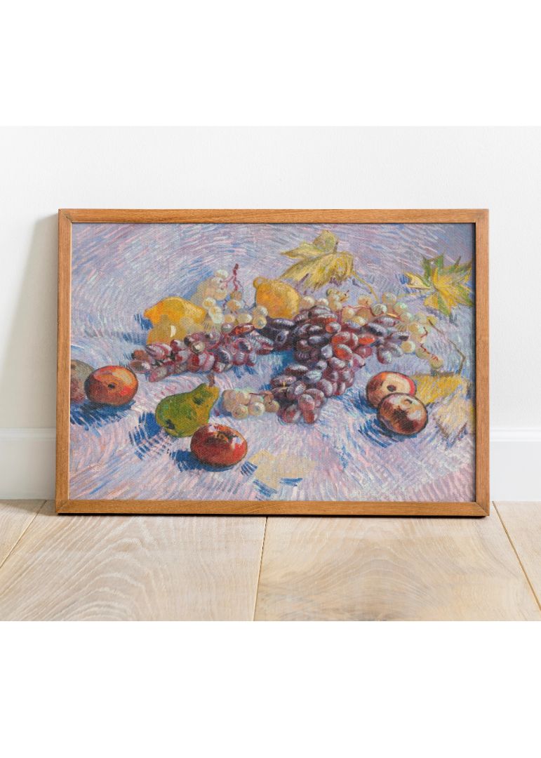 Grapes, Lemons, Pears, and Apples (1887)