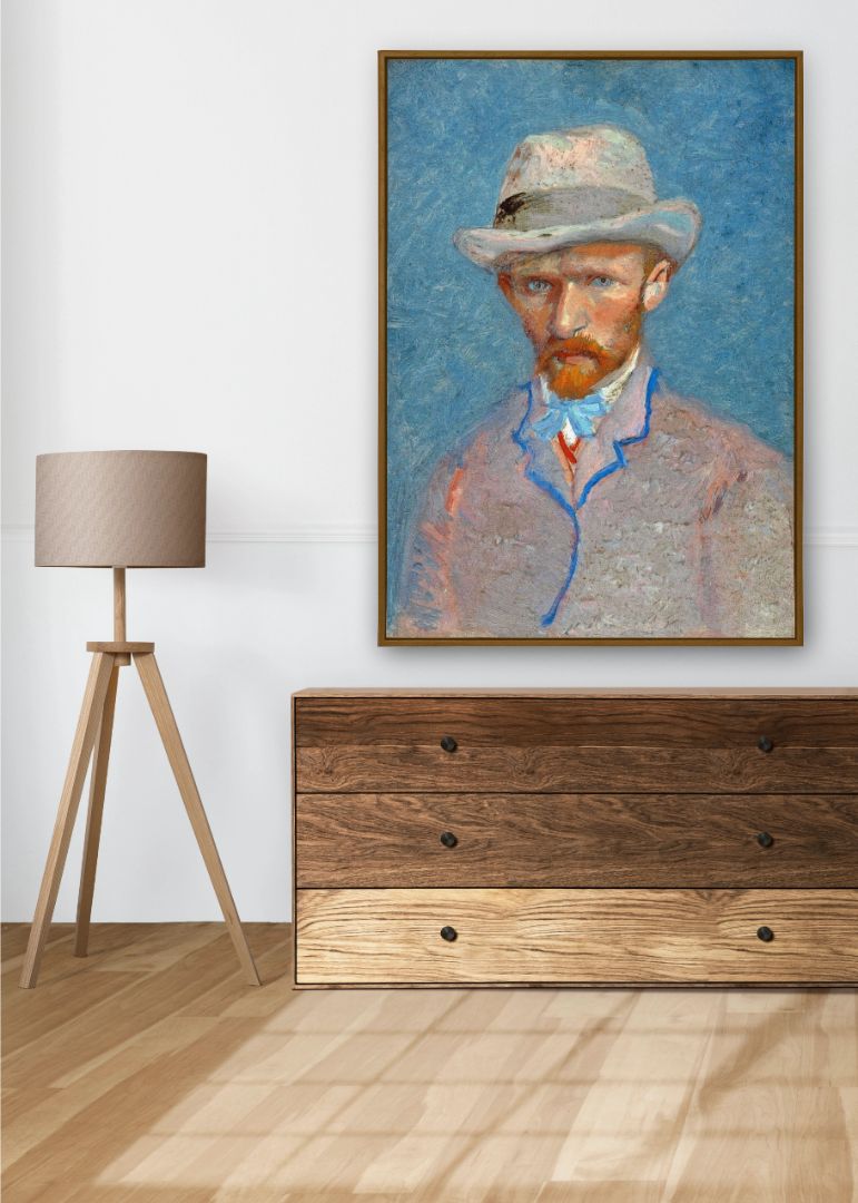 Gray Straw Hat (1887)