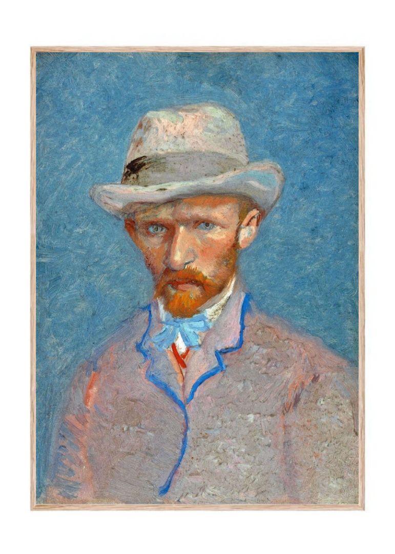 Gray Straw Hat (1887)