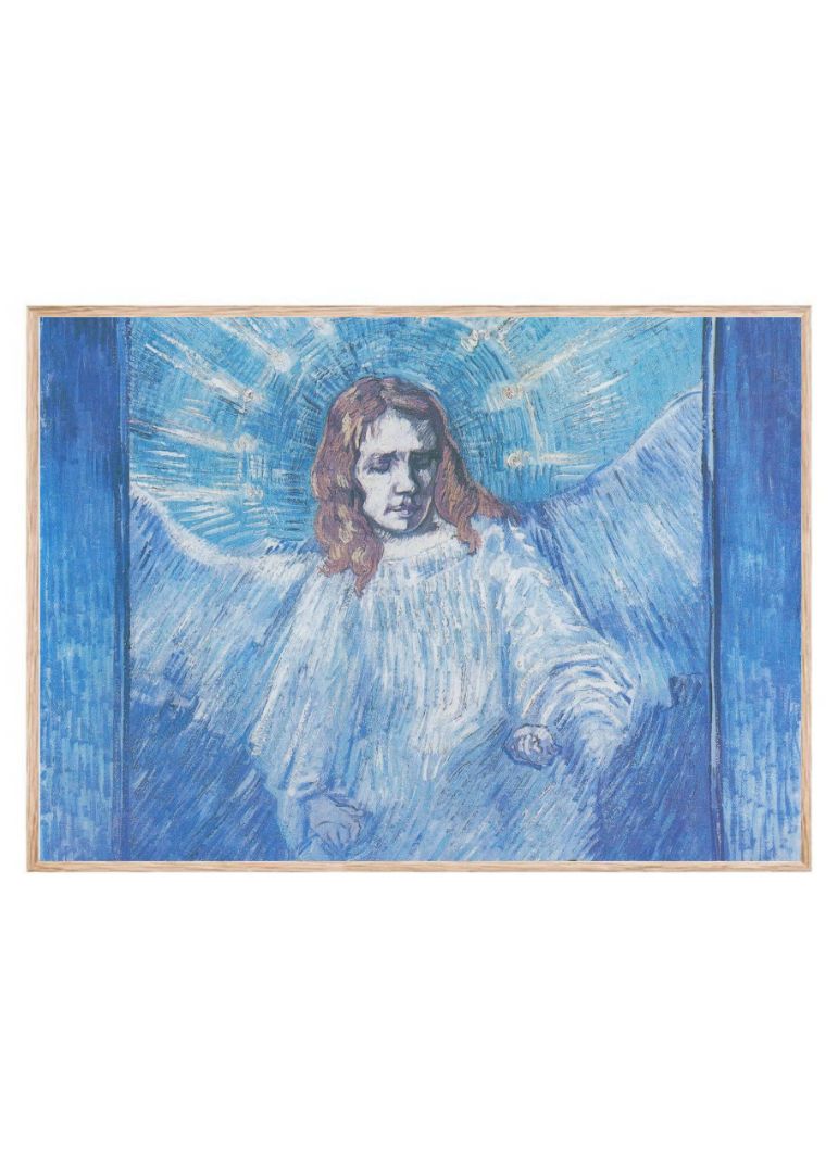 Half-Figure of an Angel (after Rembrandt)
