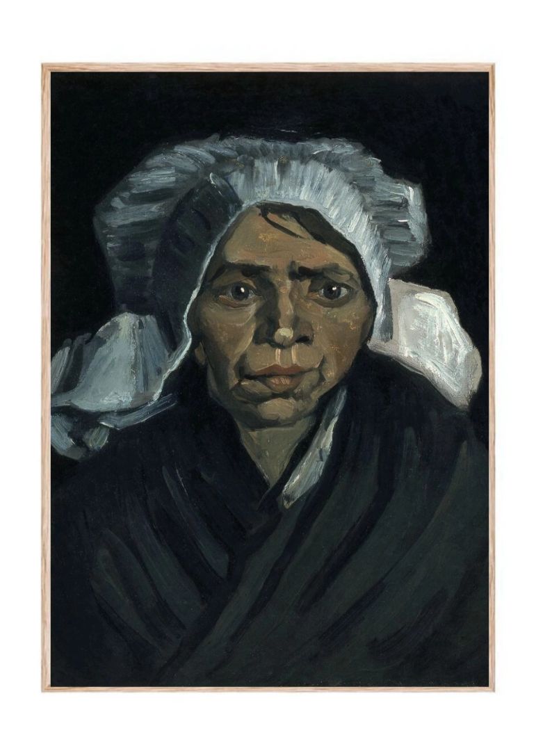 Head of a Peasant Woman (1884)