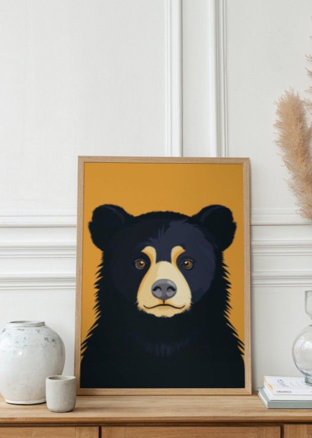 Charming Black Bear
