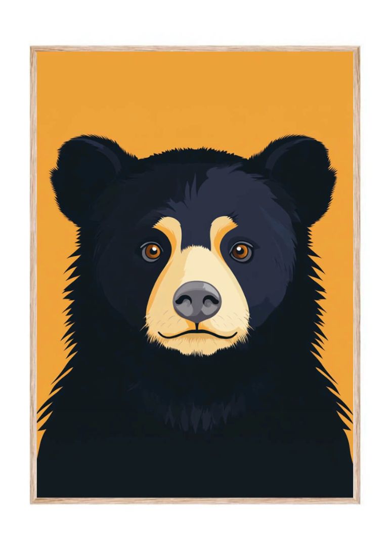 Charming Black Bear