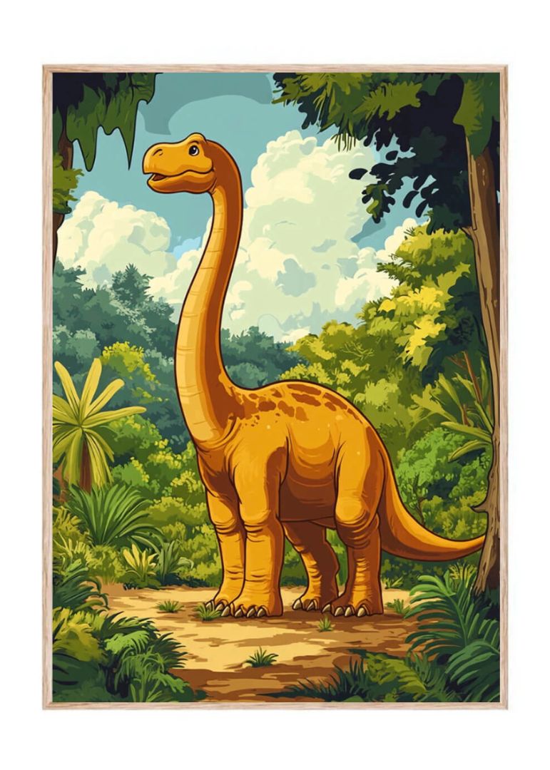 Tall Forest Dinosaur