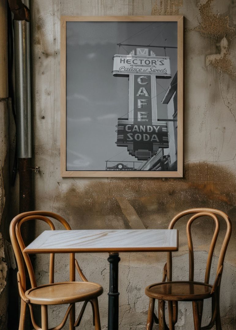 Hectors palace of sweets sign