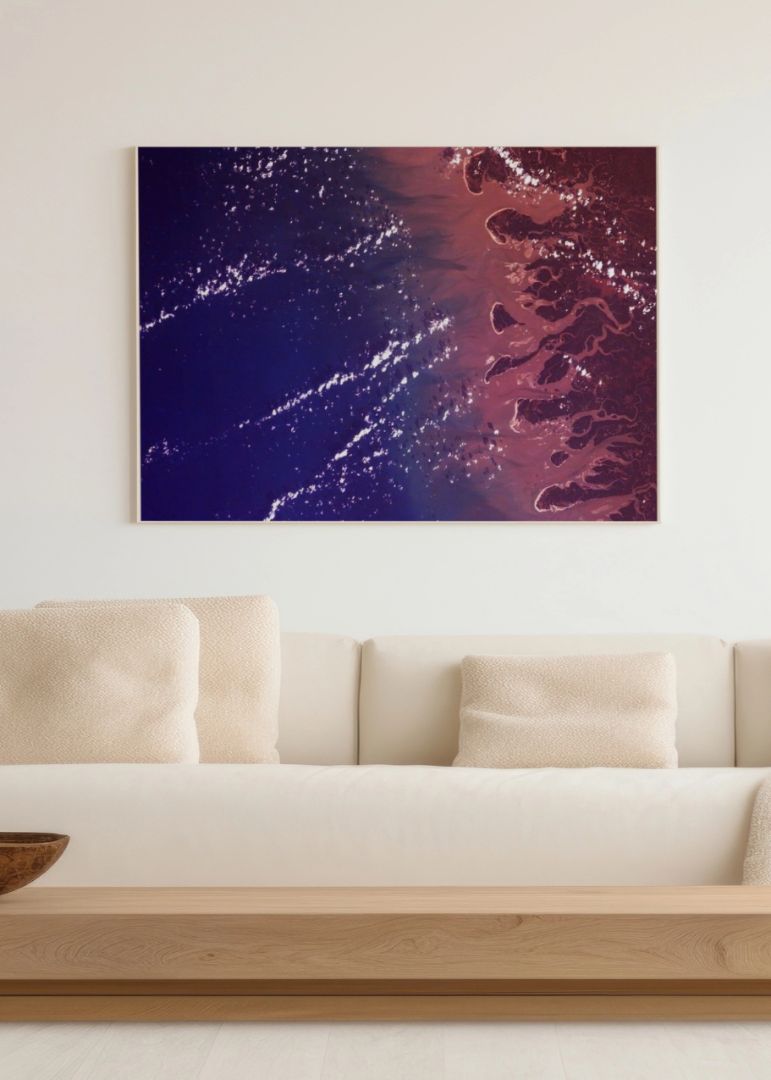 Rio Gurupi seen from space