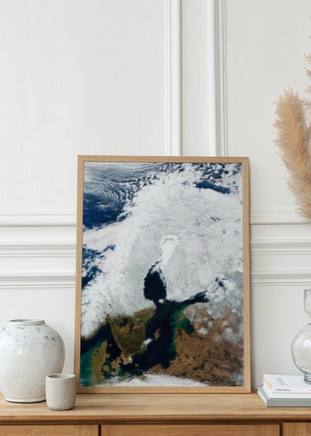 Scandinavia seen from space