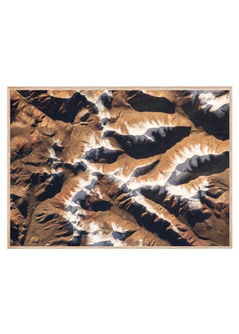 The Himalayas seen from the space station
