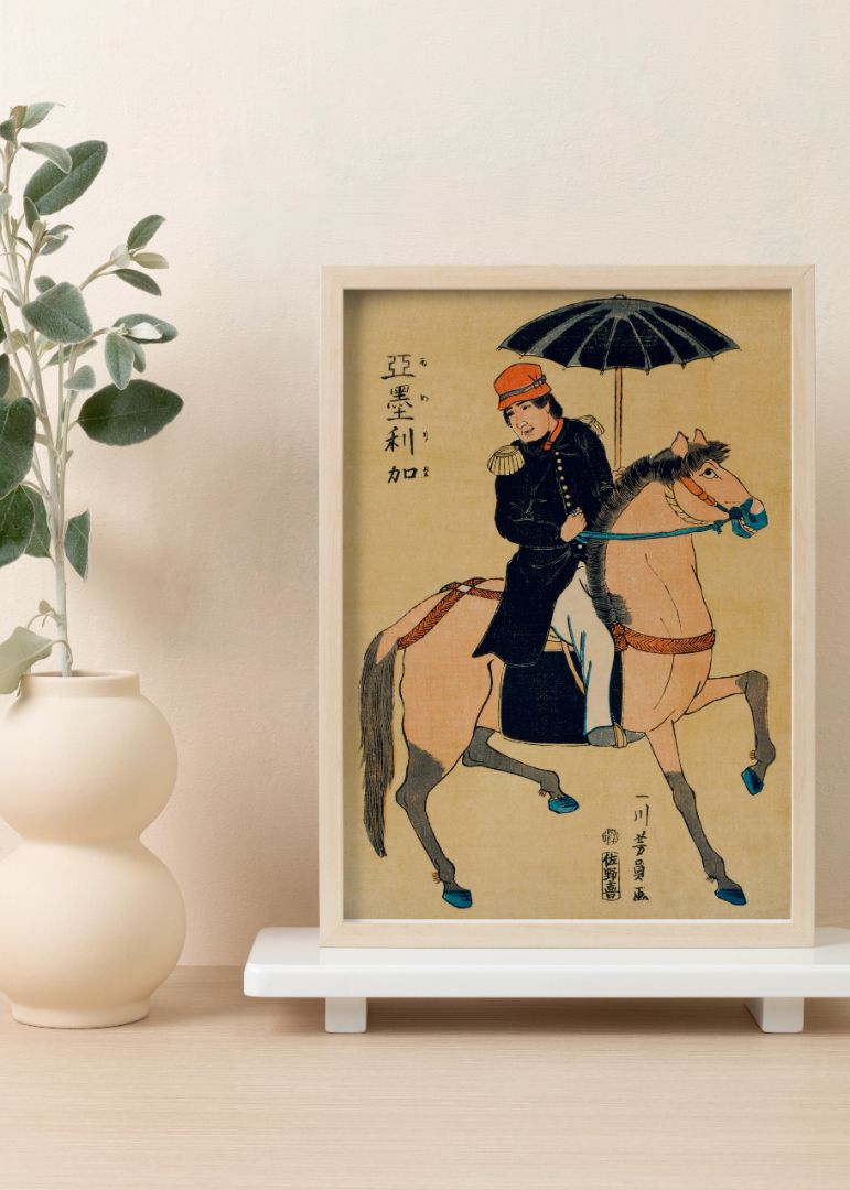 Amerika by Utagawa Yoshikazu