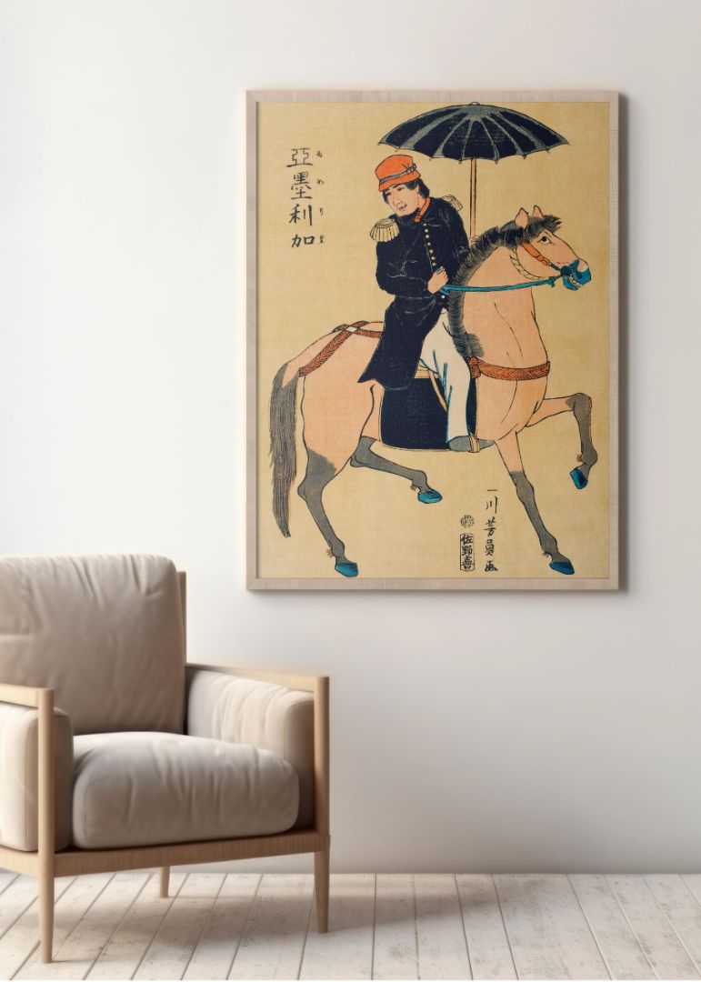 Amerika by Utagawa Yoshikazu